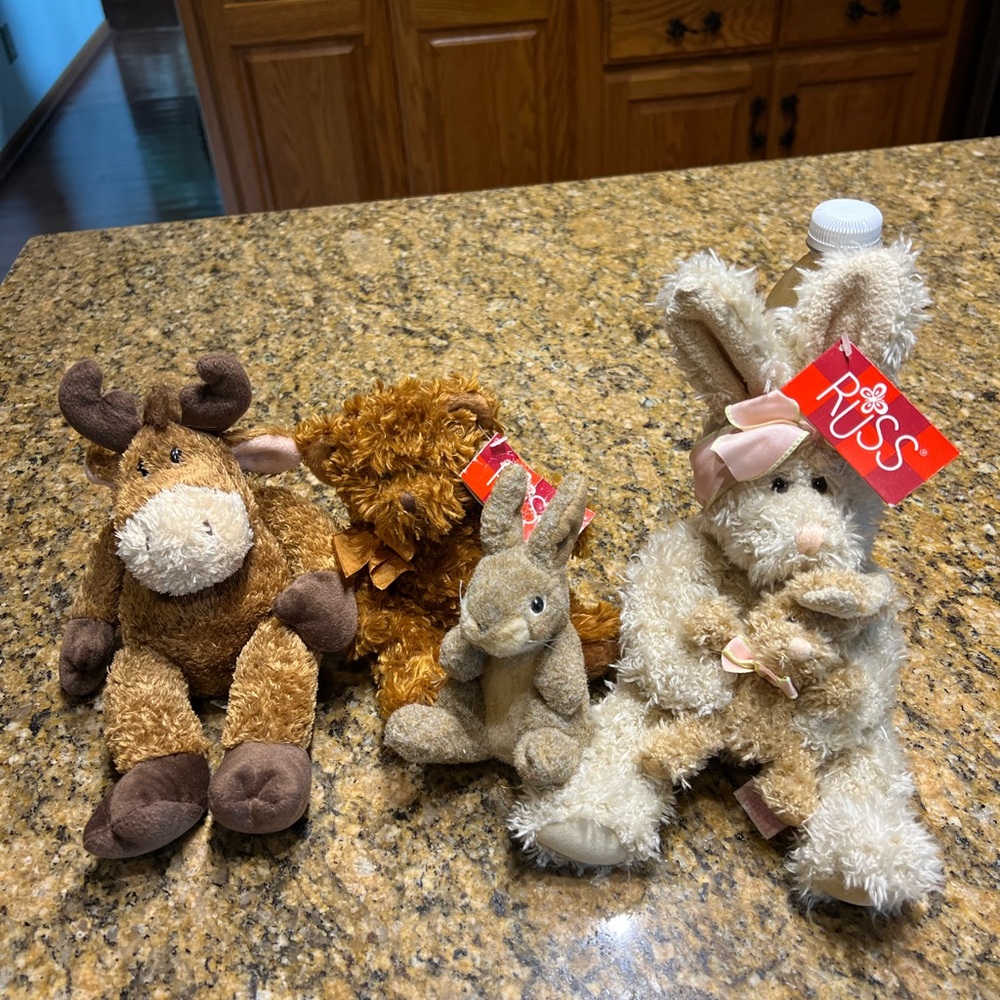 Russ Plush Animal Set